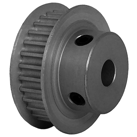 B&B Manufacturing 30-3P06-6FA3, Timing Pulley, Aluminum, Clear Anodized, 30-3P06-6FA3